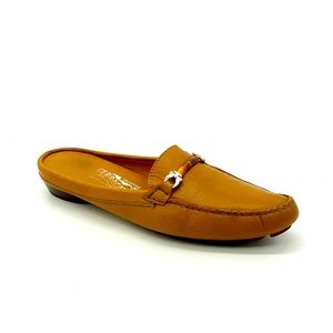 Salvatore Ferragamo Leather Slide